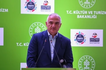 Gastroantep, Bakan Ersoy&rsquo;un katılımıyla Zeugma Mozaik M&uuml;zesi&rsquo;ndeki a&ccedil;ılış ile başladı
