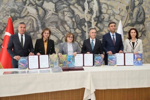 Gaziantep B&uuml;y&uuml;kşehir&rsquo;den &ccedil;ocuklara bilim dergisi desteği
