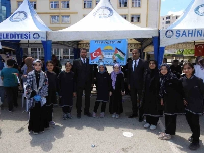 Gaziantep&rsquo;te Gazze yararına hayır &ccedil;arşısı kuruldu
