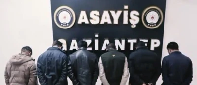 Gaziantep&rsquo;te &lsquo;hırsızlık &ccedil;etesi&rsquo; &ccedil;&ouml;kertildi: 6 g&ouml;zaltı