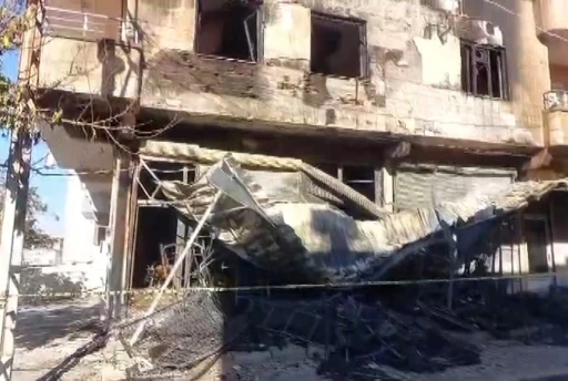 Gaziantep&rsquo;te iş yerinde &ccedil;ıkan yangın maddi hasara yol a&ccedil;tı
