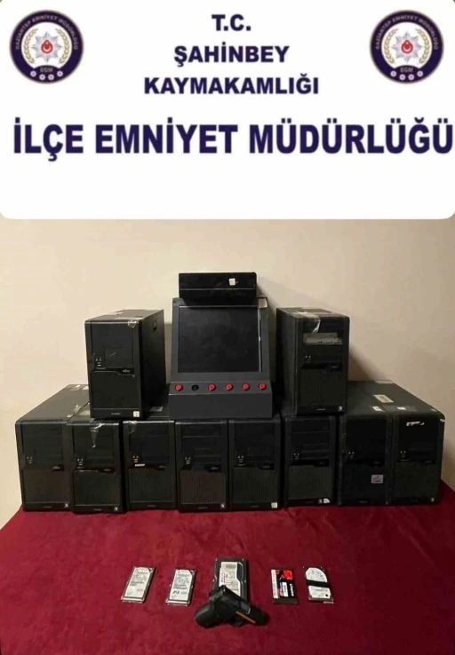 Gaziantep&rsquo;te kumar operasyonu: 1 g&ouml;zaltı
