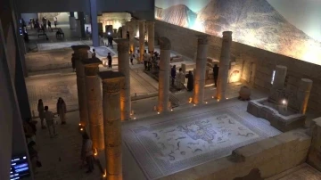 Gaziantep Zeugma Mozaik M&uuml;zesi&rsquo;ne yılın ilk 7 ayında ziyaret&ccedil;i akını
