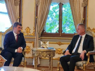 Gaziantepli Halı İhracat&ccedil;ıları İstanbul Valisi Davut G&uuml;l&rsquo;&uuml; ziyaret etti
