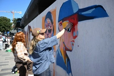 Gaziosmanpaşa "Sokak Stili Graffiti Festivali"ne ev sahipliği yaptı