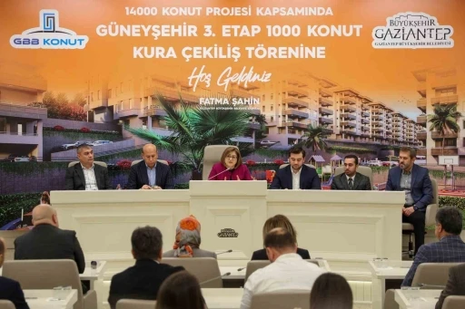 GBB konut G&uuml;neyşehir 3&rsquo;&uuml;nc&uuml; etap hak sahipliği kuraları &ccedil;ekildi
