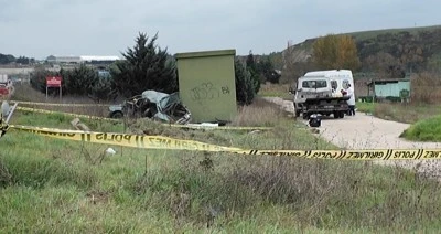 Gece yaşanan kazada cesetler sabah bulundu