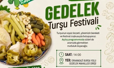 Gedelek&rsquo;te Turşu Festivali heyecanı başlıyor