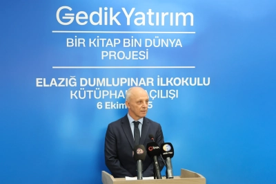 Gedik Yatırım 8. K&uuml;t&uuml;phanesini Elazığ&rsquo;da A&ccedil;tı