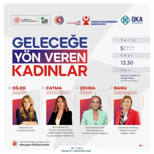 &ldquo;Geleceğe Y&ouml;n Veren Kadınlar&rdquo; Samsun&rsquo;da
