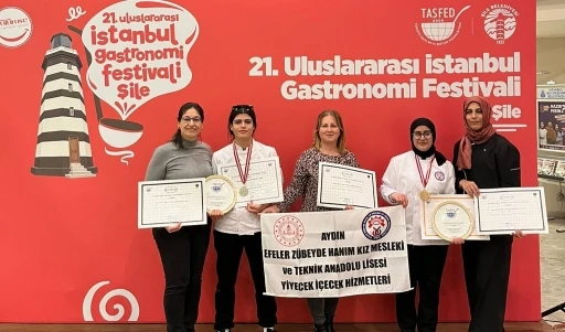 Geleceğin aş&ccedil;ıları, Aydın&rsquo;a madalyalarla d&ouml;nd&uuml;
