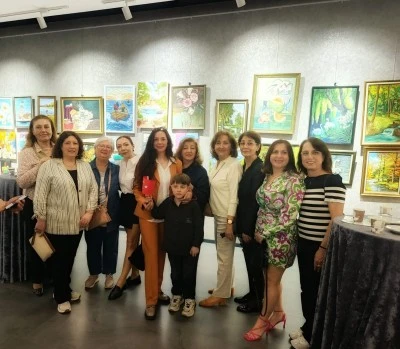 'Gelecek Nesil İ&ccedil;in Sanat' sergisi DMD hastası Bursalı Yağız Efe i&ccedil;in a&ccedil;ıldı