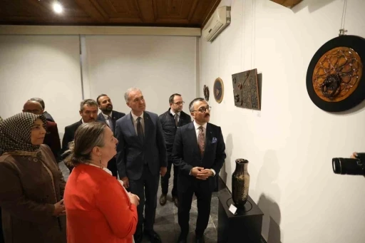 Geleneksel kapı tokmakları sergisi Kent M&uuml;zesinde g&ouml;r&uuml;c&uuml;ye &ccedil;ıktı