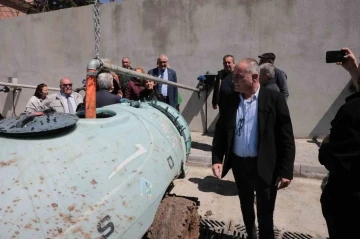 Gemlik Belediyesi&rsquo;nde &ccedil;ift&ccedil;iye 300 tonluk sulama havuzu
