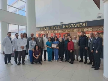 Gemlik Devlet Hastanesi &lsquo;Anne Dostu Hastane&rsquo; unvanı aldı
