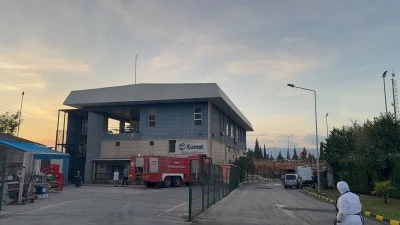 Gemlik Serbest B&ouml;lge&rsquo;de  yangın paniği