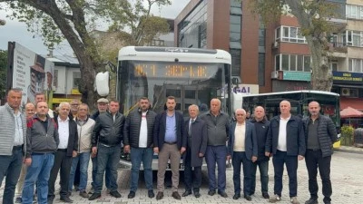 Gemlik'te elektrikli otob&uuml;s d&ouml;nemi başlıyor