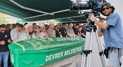 Gen&ccedil; kameraman son yolculuğuna uğurlandı