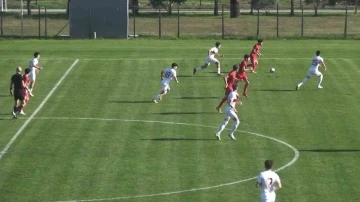 Gen&ccedil; milliler hazırlık ma&ccedil;ında 2-2 berabere kaldı