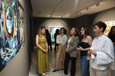 Gen&ccedil; Sanat&ccedil;ılar'ın Eserleri 'Boşluğun Haritası'nda İzlenime A&ccedil;ıldı