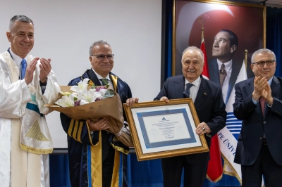 Giorgio Marrapodi&rsquo;ye Yeditepe &Uuml;niversitesi&rsquo;nden Fahri Doktora