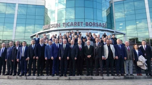 Giresun&rsquo;da &rsquo;Fındık Kokarca zararlısına karşı m&uuml;cadele toplantısı" d&uuml;zenlendi
