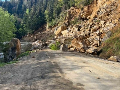 Giresun&rsquo;da heyelan
