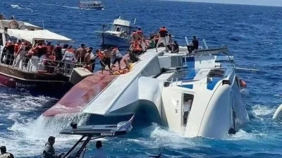 Girne a&ccedil;ıklarında batan gemide insanlar &ouml;l&uuml;me giderken son kayıtları