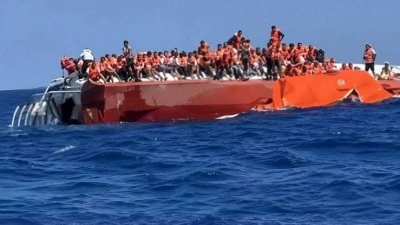Girne a&ccedil;ıklarında batan geminin ardından 570 metre derinlikte iki kişinin cansız bedeni bulundu