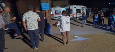 G&ouml;&ccedil;&uuml;k altındaki 2 iş&ccedil;i i&ccedil;in kurtarma &ccedil;alışmaları devam ediyor