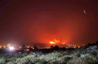 G&ouml;ksu Deltası&rsquo;nda sazlık alanda yangın