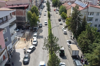 G&ouml;ksun&rsquo;da Y&uuml;r&uuml;y&uuml;ş Yolları Yenileniyor