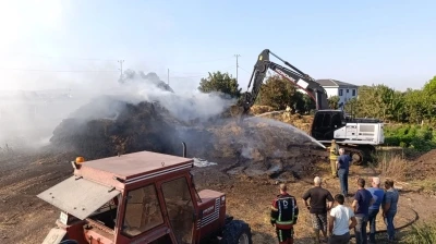 G&ouml;nen&rsquo;de korkutan yangın