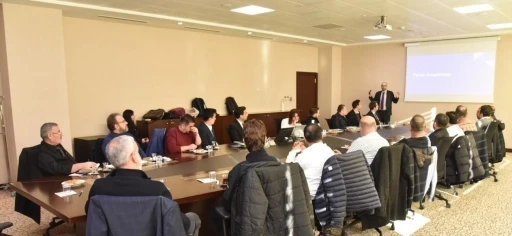 GSO&rsquo;da Gaziantep Triko K&uuml;mesi &uuml;yelerine B2B g&ouml;r&uuml;şme eğitimi verildi
