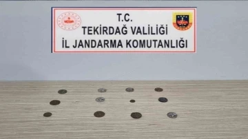 G&uuml;m&uuml;ş ve bakır sikkeler ele ge&ccedil;irildi
