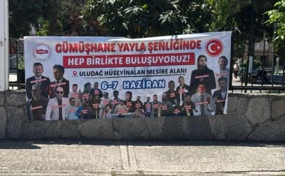 G&uuml;m&uuml;şhaneliler Bursa'da Yayla Şenliğinde Buluşuyor