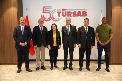 G&uuml;ney Afrika Turizm Bakanı Patricia De Lille T&Uuml;RSAB'ı Ziyaret Etti