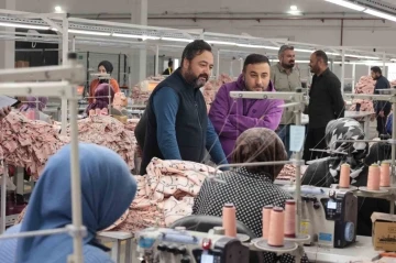 G&uuml;rb&uuml;z, "Tekstil fabrikamız 50 bin &uuml;r&uuml;n ihracatı i&ccedil;in sipariş aldı"
