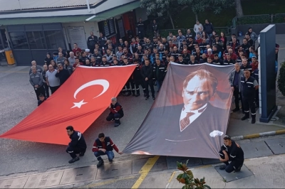 G&Uuml;RİŞ Sanayi Grubu, Ulu &Ouml;nder Gazi Mustafa Kemal Atat&uuml;rk&rsquo;&uuml; Saygıyla Andı