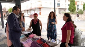 &ldquo;G&uuml;rsu Maharetli Eller &Ccedil;arşısı&rdquo; &uuml;reten kadınları buluşturuyor