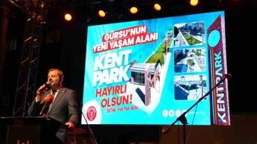 G&uuml;rsu&rsquo;nun yeni kent parkı a&ccedil;ıldı
