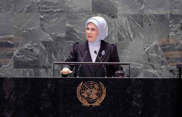 Guterres ve Emine Erdoğan, BM Genel Kurulunda d&uuml;zenlenen Sıfır Atık &Ouml;zel Oturumu&rsquo;nda konuştu