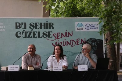N&acirc;zım Hikmet Nil&uuml;fer&rsquo;de anıldı