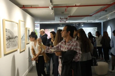 Bursalı gen&ccedil; sanat&ccedil;ılarının eserleri Artweeks Istanbul'da 