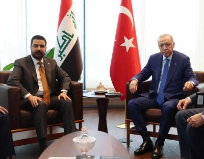 Cumhurbaşkanı Erdoğan, Irak Başbakanı Zeydi'yi kabul etti