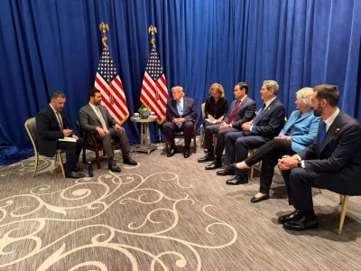 Irak Başbakanı Zeydi, ABD Başkanı Trump ile g&ouml;r&uuml;şt&uuml;