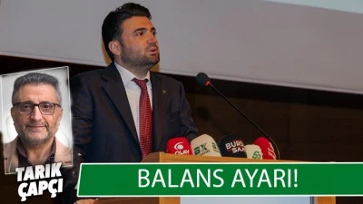 BALANS AYARI!
