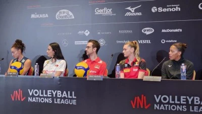 FIVB Kadınlar Milletler Ligi&rsquo;nin İstanbul etabının basın toplantısı yapıldı