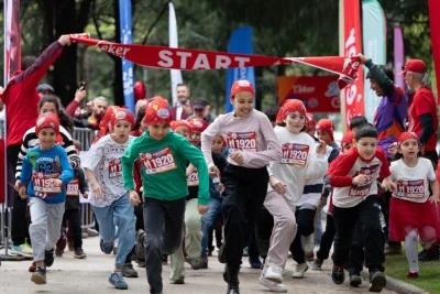 &lsquo;Eker I Run 23 Nisan &Ccedil;ocuk Koşusu' bayram sevincini sporla buluşturdu