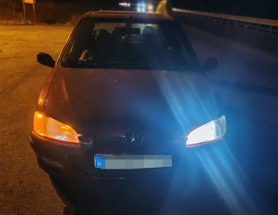 Işık donanımı denetiminde 7 ara&ccedil; trafikten men edildi